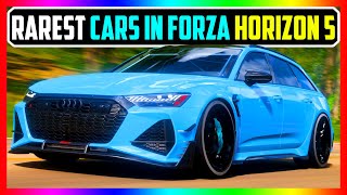 UPDATED Top 5 Rarest Cars in Forza Horizon 5  Most Expensive NEW 2023 [upl. by Cannell]