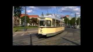 Dresden Straßenbahn quot125 Jahre Feierquot  10 Jahre Straßenbahnmuseum [upl. by Crista]