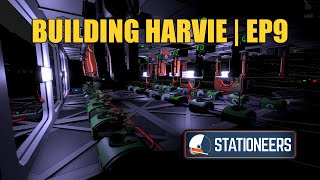 Stationeers Lets Play EP 9  Setting Up The Harvie [upl. by Rednave]