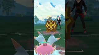 Shiny Turtonator vs Toxapex  Close call Win  Pokemon Go [upl. by Ratep]