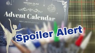 Madam Glam Advent Calendar 2024 Spoiler [upl. by Sissy]