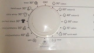 Gorenje SensoCare W72Y2 programs and options [upl. by Yelkao]