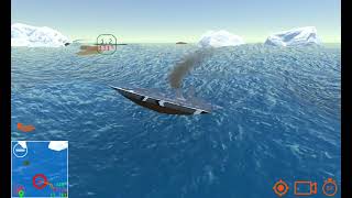 battleship Tirpitz sinking gaming ship subscribe [upl. by Aneerbas]