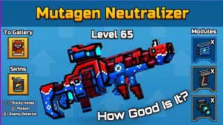 Interesting Sniper But Is It Good Mutagen Neutralizer Review – Pixel Gun 3D [upl. by Gillan]