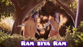 RAM SIYA RAM SONG  Adipurush Prabhas Bhushan Kumar [upl. by Nnylharas]