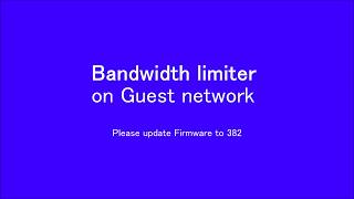 Bandwidth limited on Guest Network [upl. by Chlori]