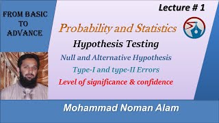 Hypothesis testingNull and Alternative hypothesis [upl. by Aicetel625]