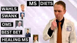 MS Diets Wahls Swank OMS Best Bet Healing MS [upl. by Yltsew7]