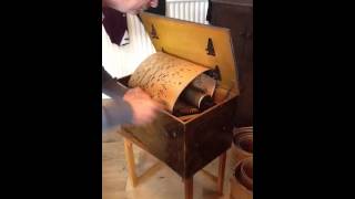 Rare orchestrionette automatic roll playing organ c 1890 [upl. by Gaivn960]