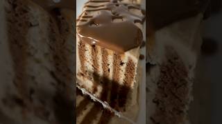 4ingredient Biscoff ripple cake [upl. by Nohtanoj]