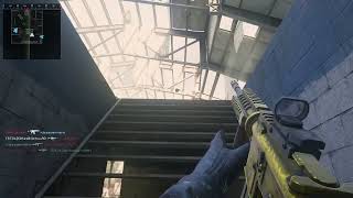 Call of Duty Modern Warfare Remastered Unlocking gold for M4 3512 at Killhouse [upl. by Ahseyt]