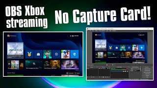 Xbox streaming setup to OBS  no capture card required [upl. by Fleda]