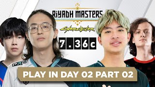 LIVETH VP vs G2xiG  PSGQuest vs Aurora  Riyadh Masters 2024 PlayIn Day 2 Part 1 [upl. by Beeson]