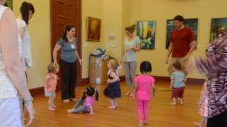 Preschooler Family Yoga  Breathing Space Washington DC [upl. by Latterll934]