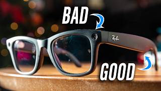 RayBan Meta Smart Glasses Review Actually Good [upl. by Cornelius]