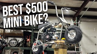 Best Budget Mini Bike Rascal Lite Build  Race [upl. by Jacobs]