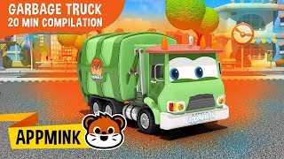 appMink Garbage Truck  Toy Trucks  Toy Vehicles  appMink Team  Nursery Rhymes for Children [upl. by Dlanor]