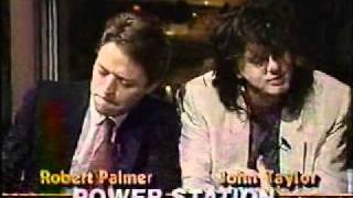 Robert Palmer amp John Taylor Power Station on MTV [upl. by Amargo]