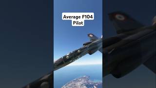 Average F104 pilot msfs2020 戦闘機 [upl. by Ahseekat]