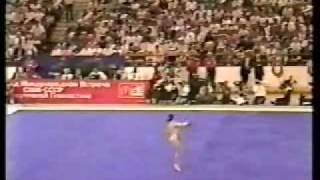 Svetlana Boginskaya  1988 USA vs USSR  Floor Exercise [upl. by Chretien]