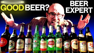 Beer expert blind judges quotgoodquot macro beer  The Craft Beer Channel [upl. by Pavyer]