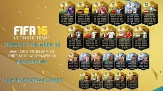 FIFA 16 STRIKER WITH A GK INFORM BEST TOTW YET  TOTW 32 [upl. by Noneek549]