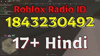 Hindi Roblox Radio CodesIDs [upl. by Varick98]