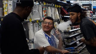 Vaping in peoples face prank 😶‍🌫️ [upl. by Lowe]