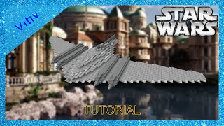 Star Wars Nubian JType Diplomatic Barge in Minecraft  11 Scale  Tutorial [upl. by Lyssa799]