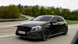 2014 Mercedes A45 AMG  FIRST IMAGES [upl. by Idnahk945]