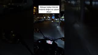 TERS ŞERİTE GİRDİ motorcycle motovlog [upl. by Patterman]