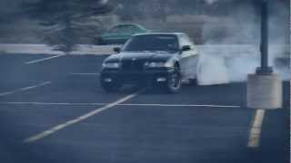 Stock Bmw E36 325is sliding [upl. by Aisul]