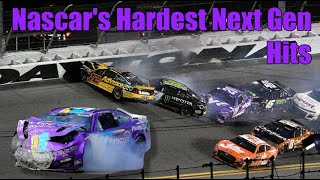 Nascars Hardest Next Gen Hits [upl. by Lacee]