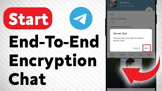 How to Start EndToEnd Encryption Chat on Telegram Updated [upl. by Hafital]