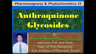 Anthraquinone glycosides [upl. by Llewol]