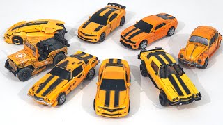 Transformers Movie Studio Series Deluxe Bumblebee 8 Vehicle Car Robot Toys [upl. by Euqinobe]