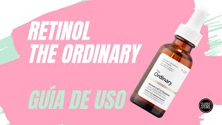 Guía Completa de Uso del Retinol de The Ordinary [upl. by Millburn628]