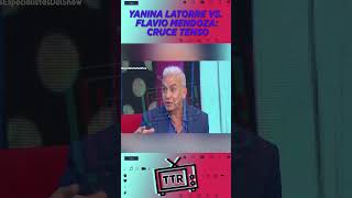 Yanina Latorre VS Flavio Mendoza  Cruce tenso [upl. by Aileduab]