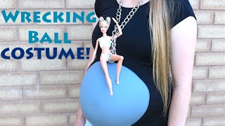 Wrecking Ball Costume Maternity Miley Cyrus [upl. by Siffre]