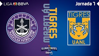 Resumen y Goles  Mazatlán vs Tigres  Liga BBVA MX  Guardianes 2020  Jornada 7 [upl. by Ahsinat]