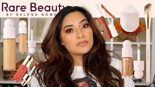 RARE BEAUTY FULL DAY WEAR TEST amp REVIEW  GRWM PLAYING WITH NEW MAKEUP  ALEXISJAYDA [upl. by Lynsey]