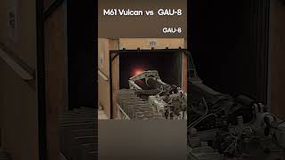 M61 Vulcan vs GAU 8 [upl. by Sivatco]