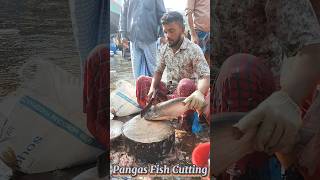 Amazing Great Delicious Pangas Fish Cutting Techniques  Fish Cutting Skills [upl. by Nnahteb]