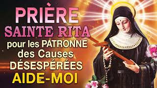 Prière Sainte Rita 🙌 SAINTE RITA avocate et patronne des causes DÉSESPÉRÉES 🙏🙏 [upl. by Kataway617]