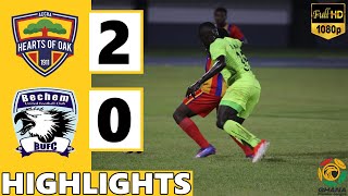 Hearts of Oak vs Bechem Utd 20  Ghana Premier League  All Goals and Extended Highlights Full HD [upl. by Ahtnama992]