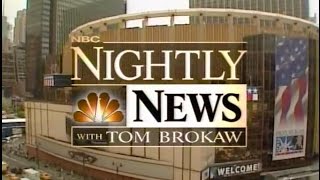 NBC NIGHTLY NEWS 83004 RNC 1 [upl. by Engapmahc]