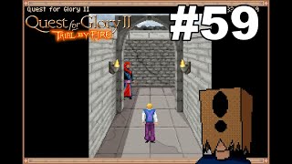 Lets Play Quest for Glory II VGA 59 Finally a Friendly Face Strobe Warning [upl. by Mutua]