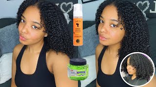 MOUSSE amp GEL WASH N GO 3C4A HAIR FT CAMILLE ROSE SPIKED HONEY MOUSSE [upl. by Carline]