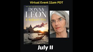 Donna Leon discusses A Refiners Fire [upl. by Erme]