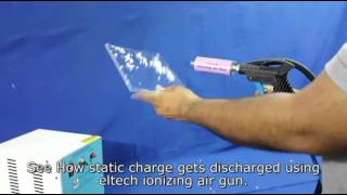 Eltech ionizing air gun  Eltech Engineers mumbai [upl. by Htebazle127]